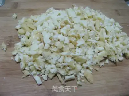 Make White radish oil tofu step 1