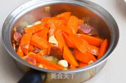 Make Weenie carrots step 4