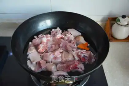 Make A lamb stew step 1