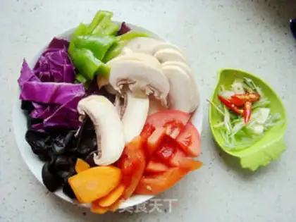 Make Vegetable step 1