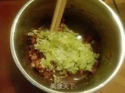Make Pork dumplings step 5