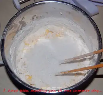 Make Coconut ball step 3