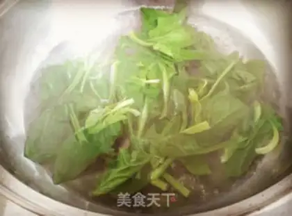 Make Spinach step 1