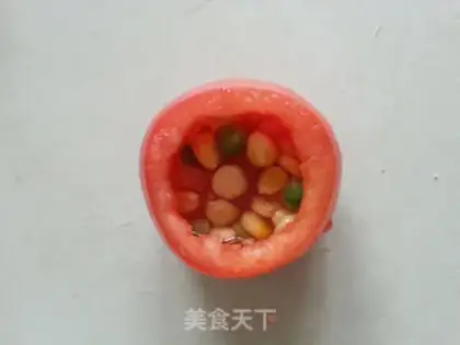 Make Tea, shrimp, tomato step 5