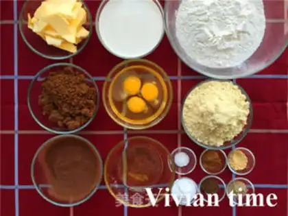 Make Christmas gingercake cake step 0