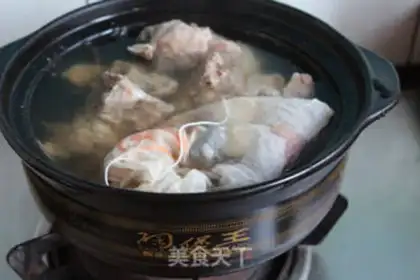 Make A kidney for liver soup in winter step 7
