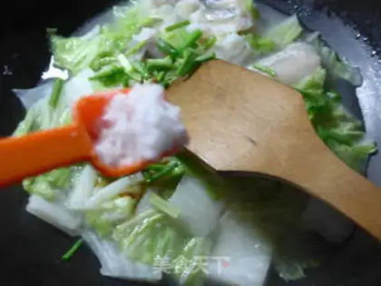 Make Shrimp rice with cabbage step 6