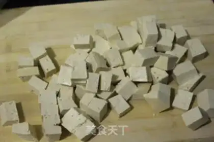 Make Garlic tofu step 0
