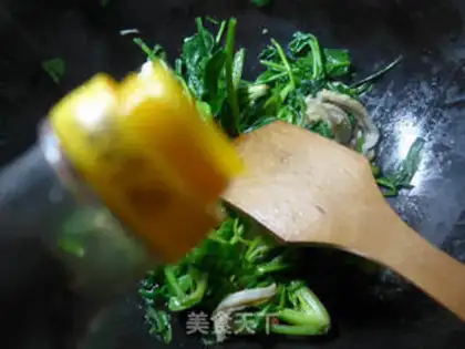 Make Cows, spinach step 4