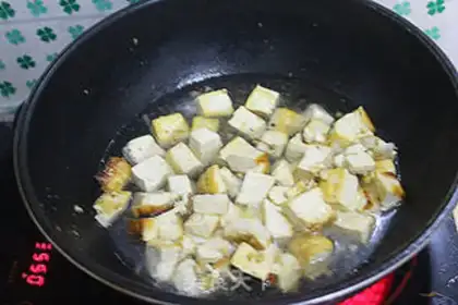 Make Garlic tofu step 6