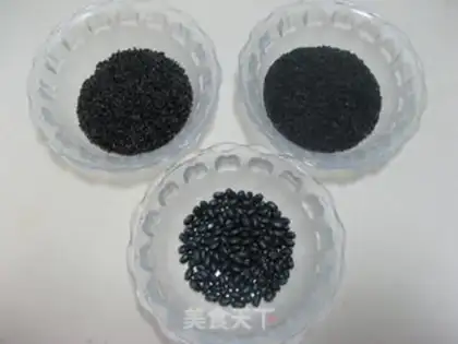 Make Homemade three-black pollen step 0