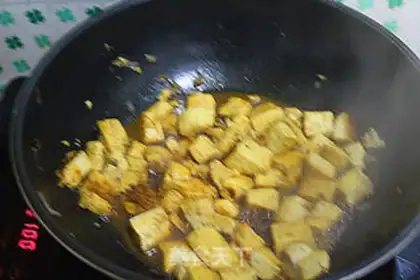 Make Garlic tofu step 8