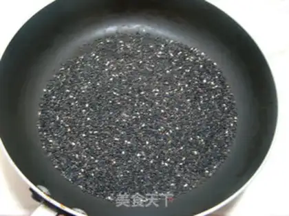 Make Homemade three-black pollen step 3
