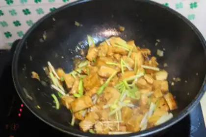 Make Garlic tofu step 10