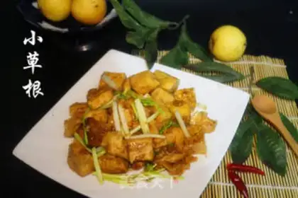 Make Garlic tofu step 11