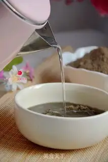 Make Homemade three-black pollen step 6