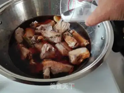 Make Apple stew ribs step 4