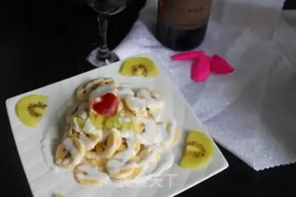 Make Banana monkey salad step 4
