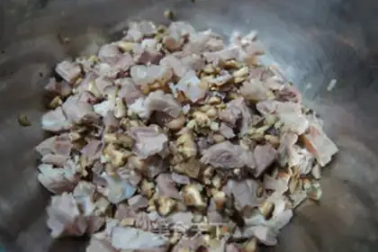 Make Mushroom beef sauce step 5