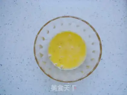 Make Clear the fire and swallow egg water step 1