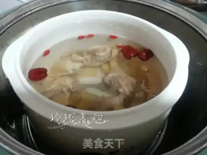 Make Plum chicken soup step 4