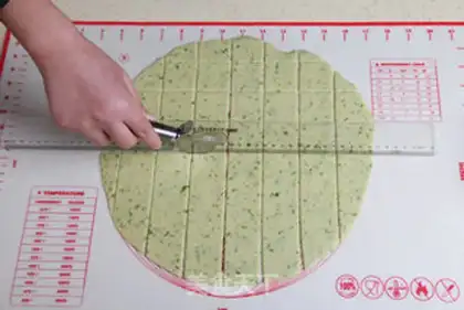 Make Onion soda cookies step 6