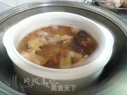 Make Plum chicken soup step 6