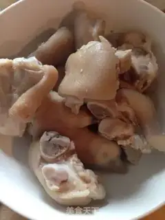 Make Pork feet for soybeans step 2