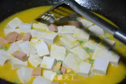 Make Crab butter tofu step 5
