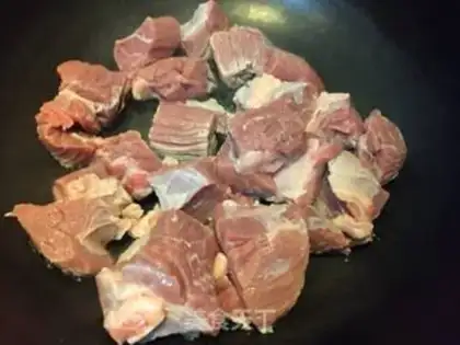 Make Beef stew potatoes step 1