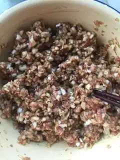Make Pork dumplings step 3