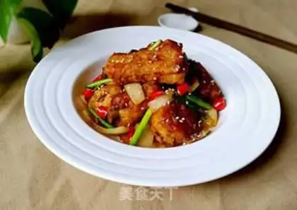 Make Spicy pan ribs step 13