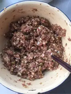 Make Pork dumplings step 4