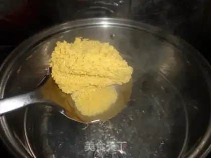 Make Mishan porridge step 1