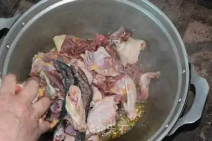 Make Chicken stew step 2