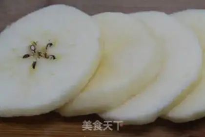 Make Apple donuts step 1