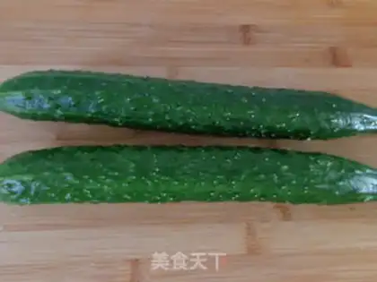 Make A cucumber puzzle step 1