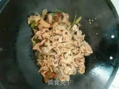 Make Piper pepper fried chicken sausage step 3