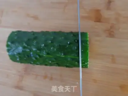 Make A cucumber puzzle step 3