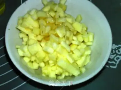 Make Honey cinnamon apple marfin step 2