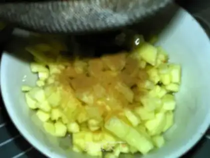 Make Honey cinnamon apple marfin step 3