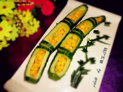 Make A cucumber puzzle step 9