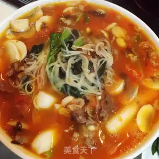 Make Tomato noodles soup step 16