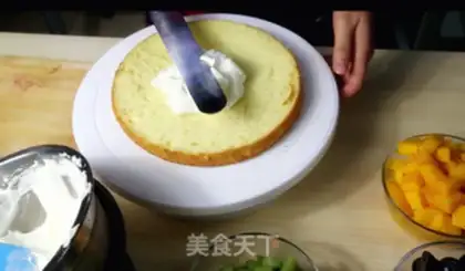 Make A bouquet of fruit step 20