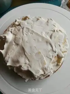 Make Strawberry cream cake step 5