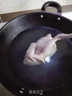 Make Like a chicken with a hoof step 1