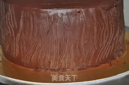 Make Christmas stake cake step 22