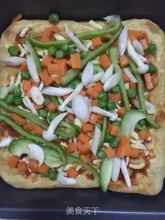 Make Chicken pizza step 5