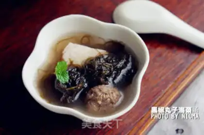Make Black pepperball seagrass soup step 7