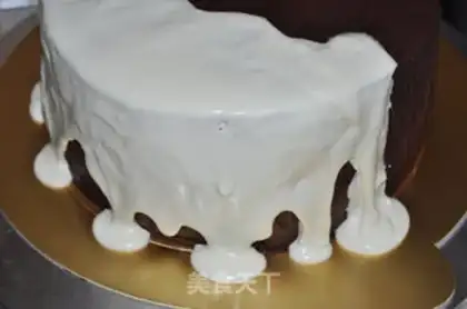 Make Christmas stake cake step 24